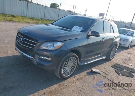 2013 Mercedes-Benz Ml 350 4Matic из США, поврежденный, VIN 4JGDA5HB1DA176231